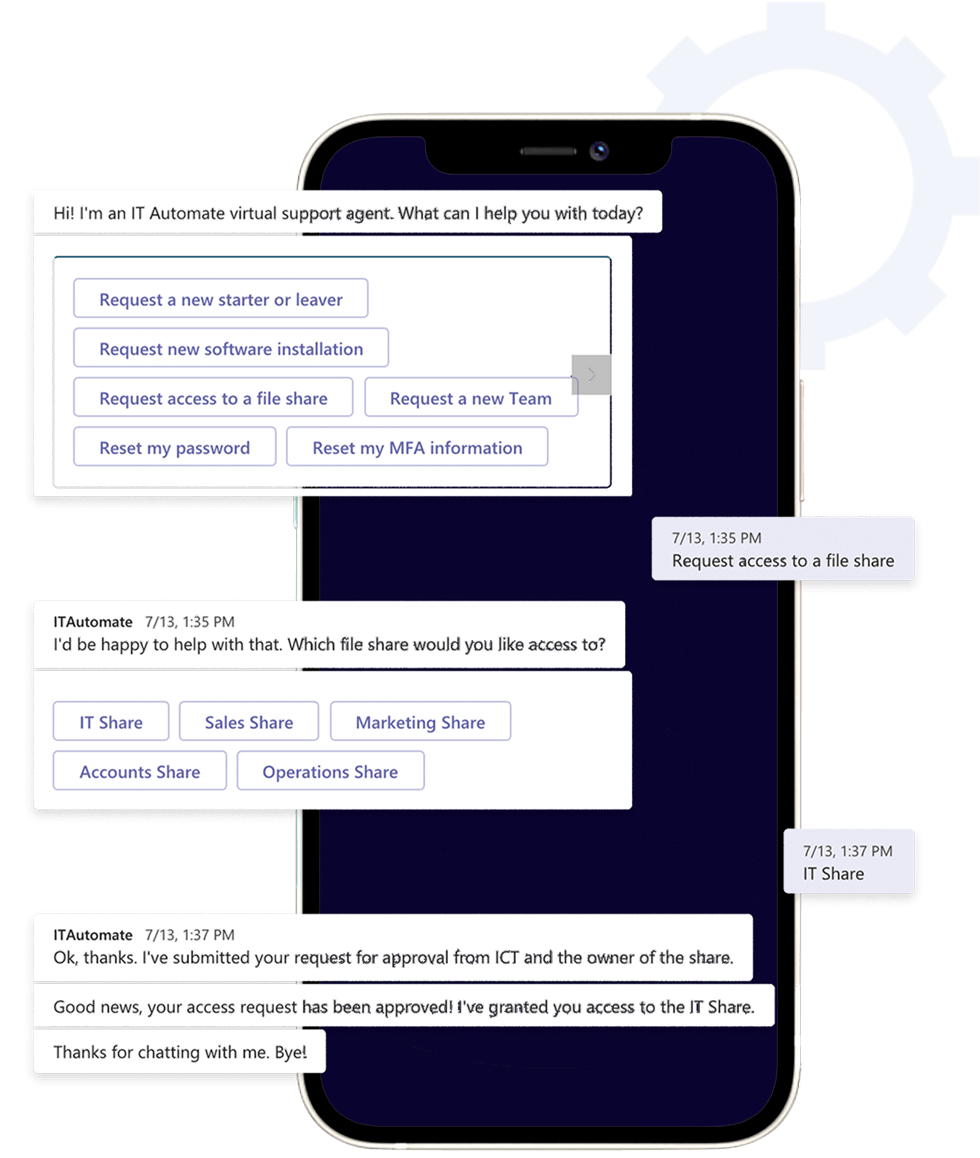 Automation Experts Chatbots Mockup